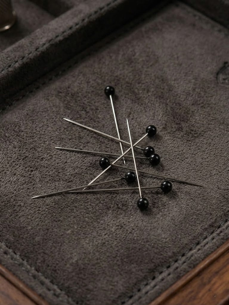 Black hijab pins