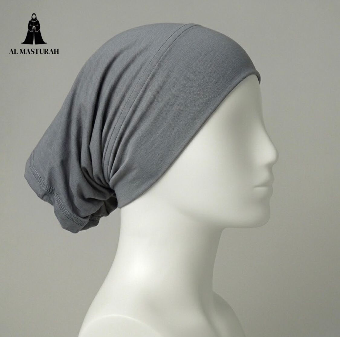 Gray Hijab cap